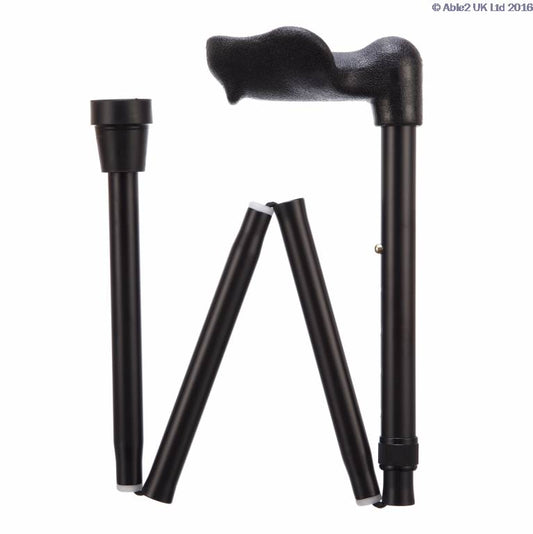 arthritis-grip-cane-folding-adjustable-left-handed-black