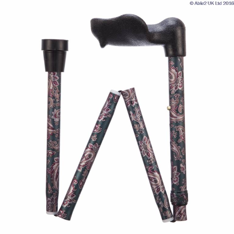 arthritis-grip-cane-folding-adjustable-left-handed-paisley