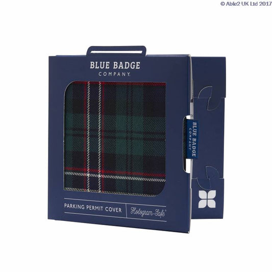 blue-badge-permit-cover-blackwatch-worsted