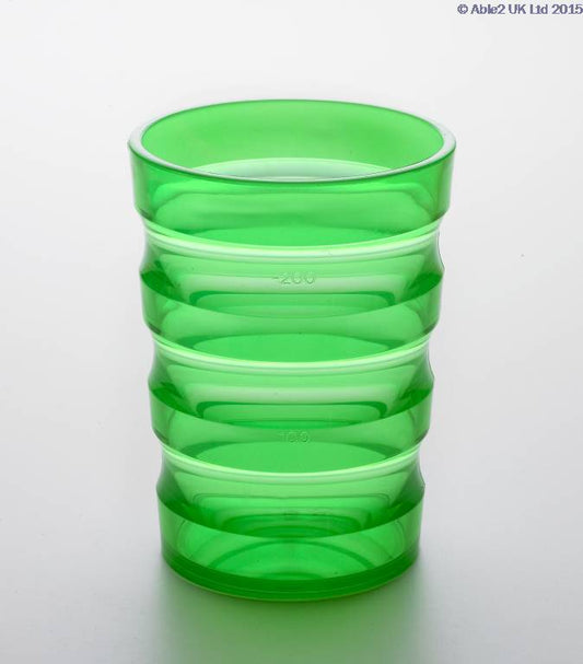 sure-grip-non-spill-cup-green